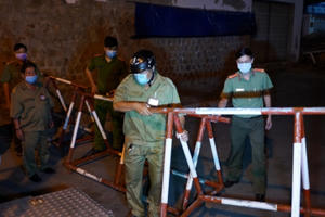 Gỡ bỏ lệnh cấm cách ly 2 tuyến phố ở Bình Thuận