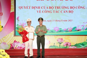 Đại tá Phạm Hùng Dương được bổ nhiệm giữ chức Phó Giám đốc Công an tỉnh Hà Nam