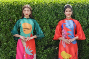 Á hậu Việt Nam Phương Anh, Ngọc Thảo gợi ý diện áo dài Tết