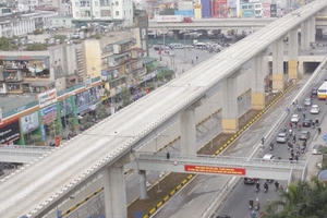 Tháng 10 chạy thử đường sắt đô thị Cát Linh - Hà Đông