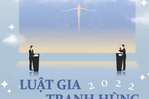 Tối nay sẽ diễn ra trận chung kết Cuộc thi “Luật gia Tranh hùng 2022”
