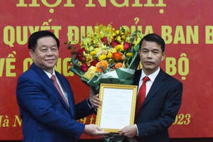 Ông Vũ Mai Thanh được bổ nhiệm giữ chức Phó Trưởng Ban Tuyên giáo Trung ương