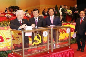 Clip: Bầu Ban chấp hành Trung ương Đảng khóa XII