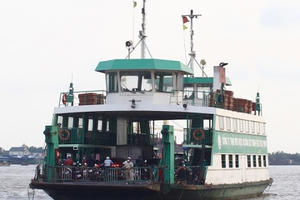 Đề xuất 79 tỷ đồng đóng mới hai phà 200 tấn ở TP HCM