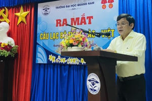 Trường Đại học Quảng Nam ra mắt Câu lạc bộ tiếng Lào - Việt vun đắp tình hữu nghị hai nước