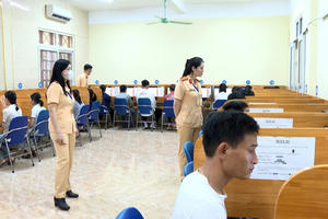 Công an tỉnh Thanh Hoá lần đầu tiên tổ chức kỳ sát hạch cấp giấy phép lái xe ô tô