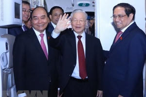 Tổng Bí thư Nguyễn Phú Trọng kết thúc tốt đẹp chuyến thăm chính thức nước Cộng hòa Nhân dân Trung Hoa