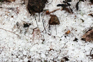 Hà Giang: Mưa đá bất ngờ xuất hiện tại huyện Mèo Vạc