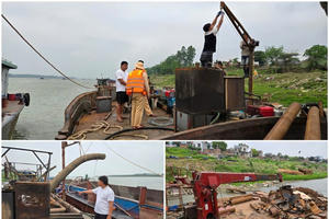 Hà Nội: Siết chặt phương tiện thủy khai thác cát trái phép