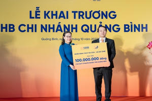 Tăng cường phát triển mạng lưới, SHB khai trương chi nhánh tại Quảng Bình