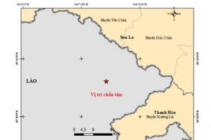 Sơn La xảy ra động đất 3,7 độ richter