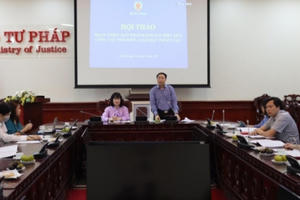 Tiếp tục hoàn thiện Đề án đổi mới hoạt động đánh giá hiệu quả công tác phổ biến, giáo dục pháp luật