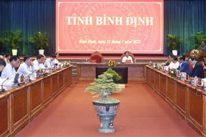 Thủ tướng Phạm Minh Chính làm việc với Tỉnh ủy Bình Định