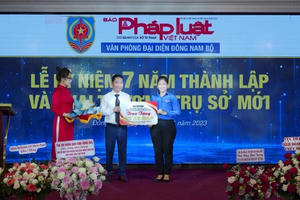 Báo Pháp luật Việt Nam - Văn phòng đại diện Đông Nam Bộ khai trương trụ sở mới