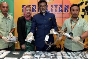 Malaysia bắt 2 người Việt Nam nghi săn trộm gấu, hổ quý hiếm