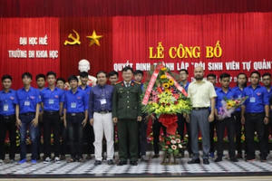 Thành lập “đội sinh viên tự quản” trường ĐHKH Huế