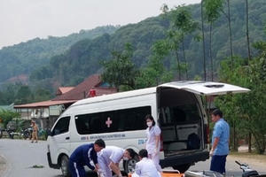Va chạm giữa ô tô và xe máy ở Điện Biên, 2 người tử vong