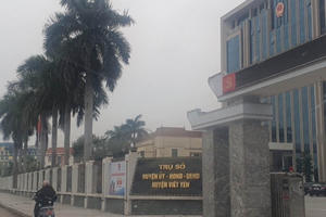 UBND huyện Việt Yên yêu cầu làm rõ tính pháp lý về Dự án xây dựng Trường THCS Ninh Sơn