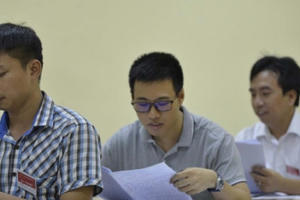 Công khai toàn bộ kết quả thi của từng cụm