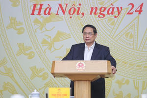 Thủ tướng Phạm Minh Chính yêu cầu tuyệt đối không chủ quan, lơ là trước tình hình thiên tai