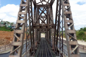 Chàng trai Đà Lạt trình làng mô hình cầu Long Biên Hà Nội