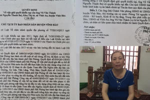 Hải Phòng: Khiếu nại về đất đai kéo dài, người dân bức xúc gửi đơn cầu cứu khắp nơi