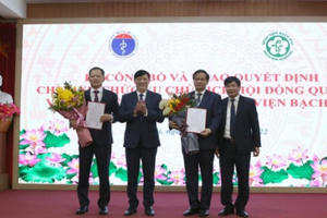 PGS.TS Đào Xuân Cơ được bổ nhiệm làm Giám đốc Bệnh viện Bạch Mai