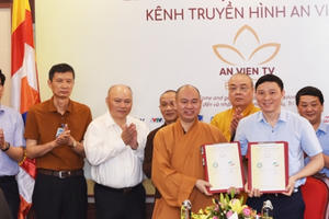 Nhiều đối tác lớn cùng ký hợp tác phát triển kênh truyền hình An Viên