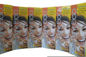 Thu hồi lô kem nghệ E100 của Công ty Tân Hà Lan - Halaco