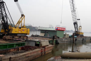 TP HCM: Người dân kỳ vọng vào dự án chống sạt lở bán đảo Thanh Đa sớm hoàn thành