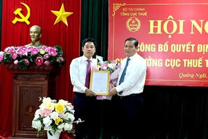 Ông Bùi Khánh Toàn làm Cục trưởng Cục Thuế tỉnh Quảng Ngãi Ông Bùi Khánh Toàn làm Cục trưởng Cục Thuế tỉnh Quảng Ngãi