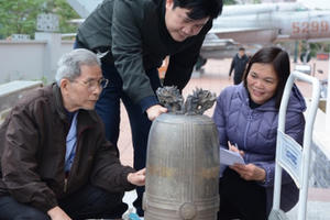 Yên Bái: Phát hiện chuông đồng có niên đại năm thứ 10 thời vua Tự Đức
