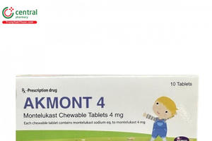 Thu hồi thuốc Akmont 4 không đạt tiêu chuẩn chất lượng