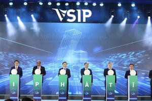 Khởi công Khu công nghiệp VSIP tại Hà Tĩnh