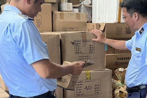 Tạm giữ lô hàng lọc dầu…không có nhãn phụ bằng tiếng Việt ở Kiên Giang