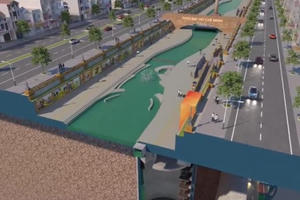 Đề xuất làm Dự án hầm chống ngập "khổng lồ" kết hợp cao tốc ngầm chạy dọc sông Tô Lịch