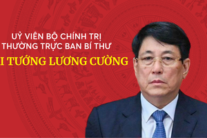Đại tướng Lương Cường tham gia Ban Bí thư và giữ chức vụ Thường trực Ban Bí thư