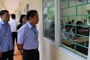 Sở Giáo dục Hòa Bình chưa biết công an đang điều tra những gì