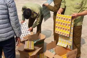 Thu giữ 2.968 gói dầu gội giả nhãn hiệu Clear, Sunsilk và Dove