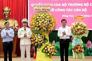 Thượng tá Nguyễn Mạnh Toàn làm phó Giám đốc Công an tỉnh Đồng Nai Thượng tá Nguyễn Mạnh Toàn làm phó Giám đốc Công an tỉnh Đồng Nai