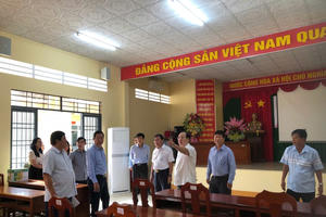 Kiên Giang khảo sát các địa điểm dự kiến đặt trụ sở mới của các xã sau sáp nhập