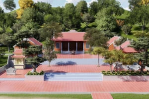 Sẽ xây dựng đền thờ anh hùng liệt sỹ tại lòng hồ Kẻ Gỗ