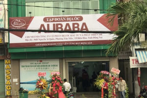 Địa ốc 6AM: Văn phòng trái phép của Địa ốc Alibaba "mọc như nấm"