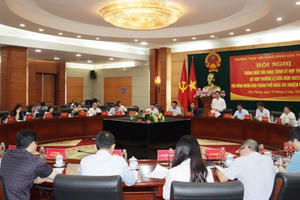 Hải Phòng: Thống nhất nội dung Kỳ họp thường lệ giữa năm