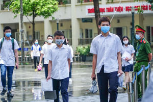 Thi vào lớp 10 tại Hà Nội: Gần 500 thí sinh bỏ thi môn Ngoại ngữ