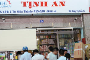 Công ty TNHH Dược phẩm Tịnh An bị xử phạt trên 40 triệu đồng