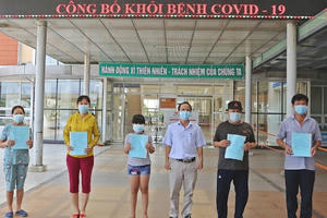 Quảng Nam: Thêm 4 ca mắc Covid-19 được xuất viện