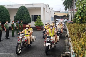 Công an TP.HCM ra quân bảo đảm an ninh trật tự trong tình hình mới