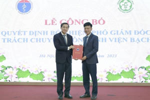 Ông Nguyễn Tuấn Tùng giữ chức Phó giám đốc phụ trách Bệnh viện Bạch Mai