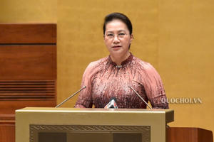 Hôm nay, Quốc hội miễn nhiệm Chủ tịch Quốc hội Nguyễn Thị Kim Ngân